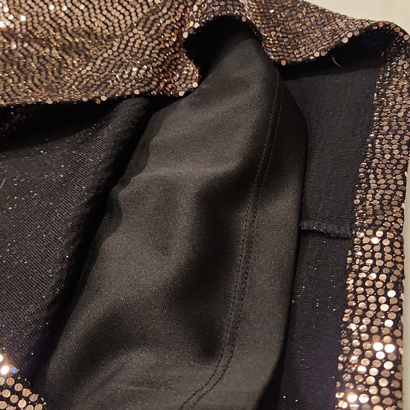 NWT ANNE KLEIN size 4 gold sequin dress - Picture 11 of 13